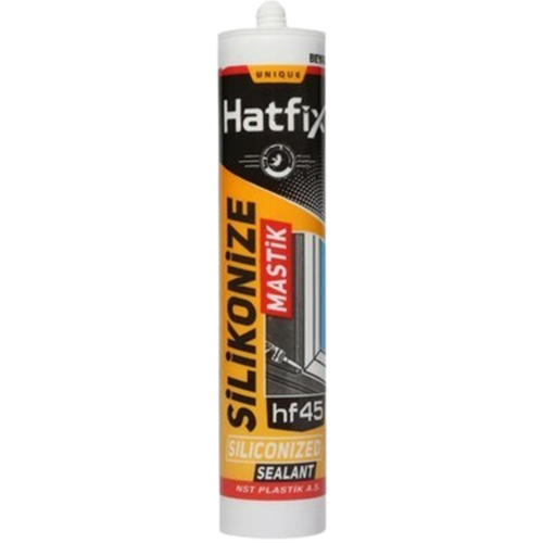 HATFİX SİLİKONİZE MASTİK 500 gr KAHVE 